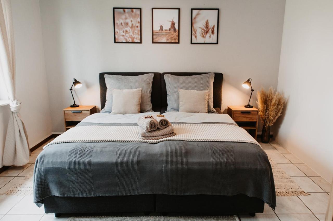 Stylisches Modernes Apartment, Sauna Und Wellness Top Lage Lubbecke Extérieur photo
